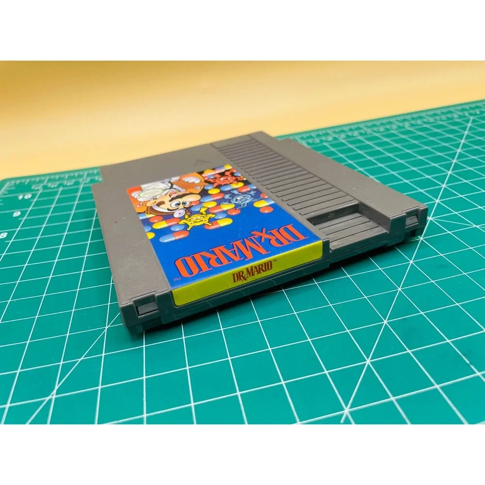 Dr. Mario (Nintendo NES, 1990) Cartridge And Cover Only Tested